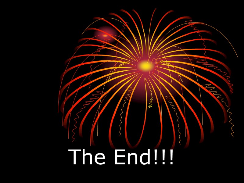The End!!!